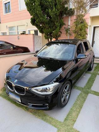 BMW 118i 1.6 SPORT GP 16V TURBO GASOLINA 4P AUTOMÁTICO BMW 118i 1.6 SPORT GP 16V TURBO GASOLINA 4P AUTOMÁTICO